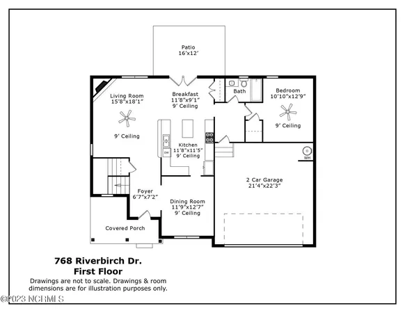 $2,600 | 768 Riverbirch Drive, Vass, NC 28394