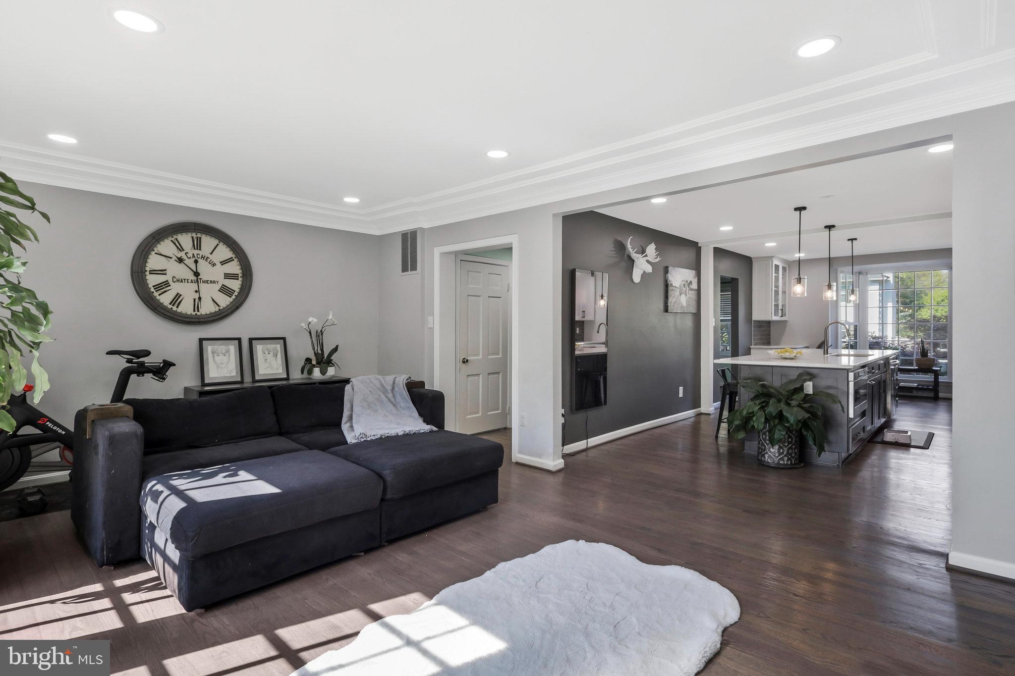 1119 Randolph Road McLean, VA 22101 - Photo 15 of 42 Open concept kitchen and living areas