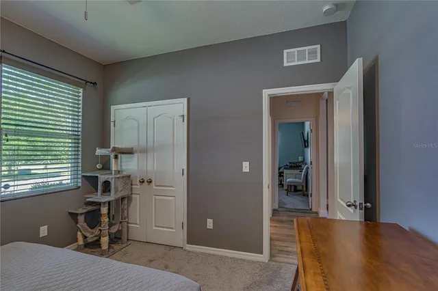a view of a livingroom with furniture