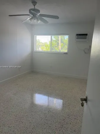 a view of a garage