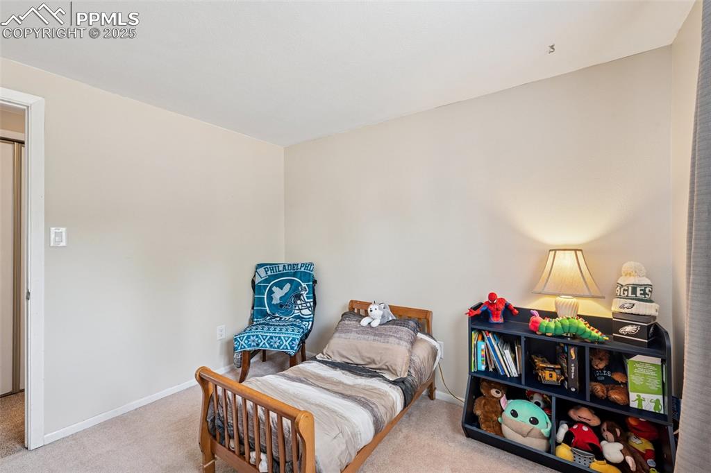 5560 Constitution Avenue Colorado Springs, CO 80917 - Photo 19 of 30 a bedroom with a bed and a window