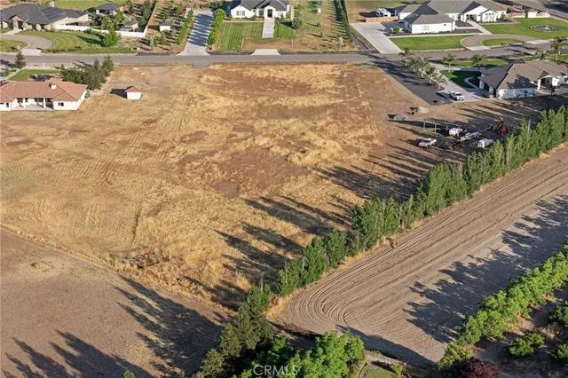 a view of a backyard with pathway