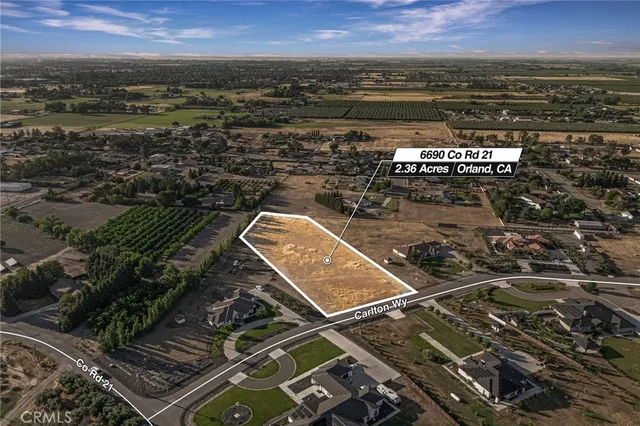 an aerial view of residential building with outdoor space