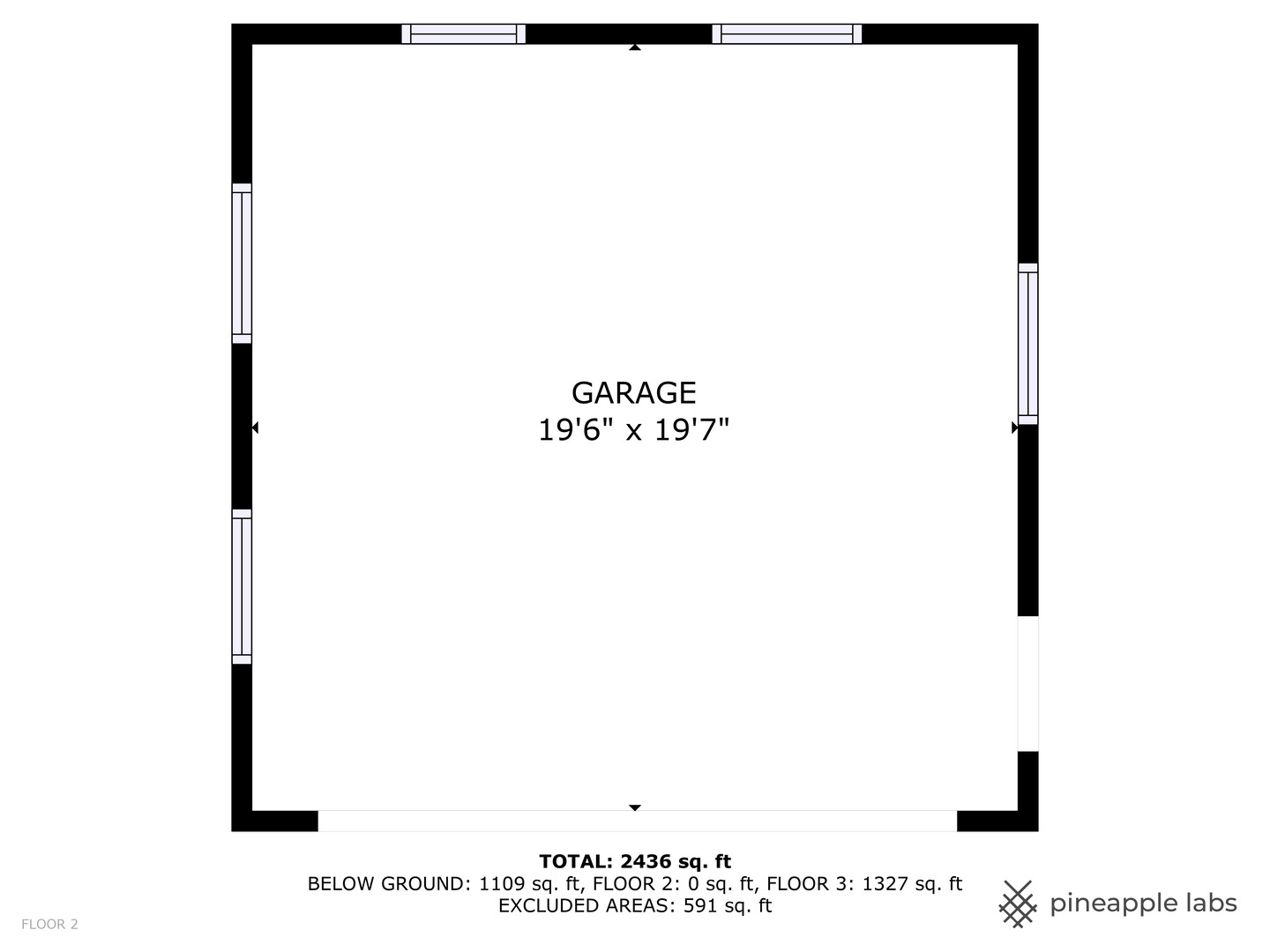 310 Bartram Road Riverside, IL 60546 - Photo 21 of 25 a black and white photo of a floor plan