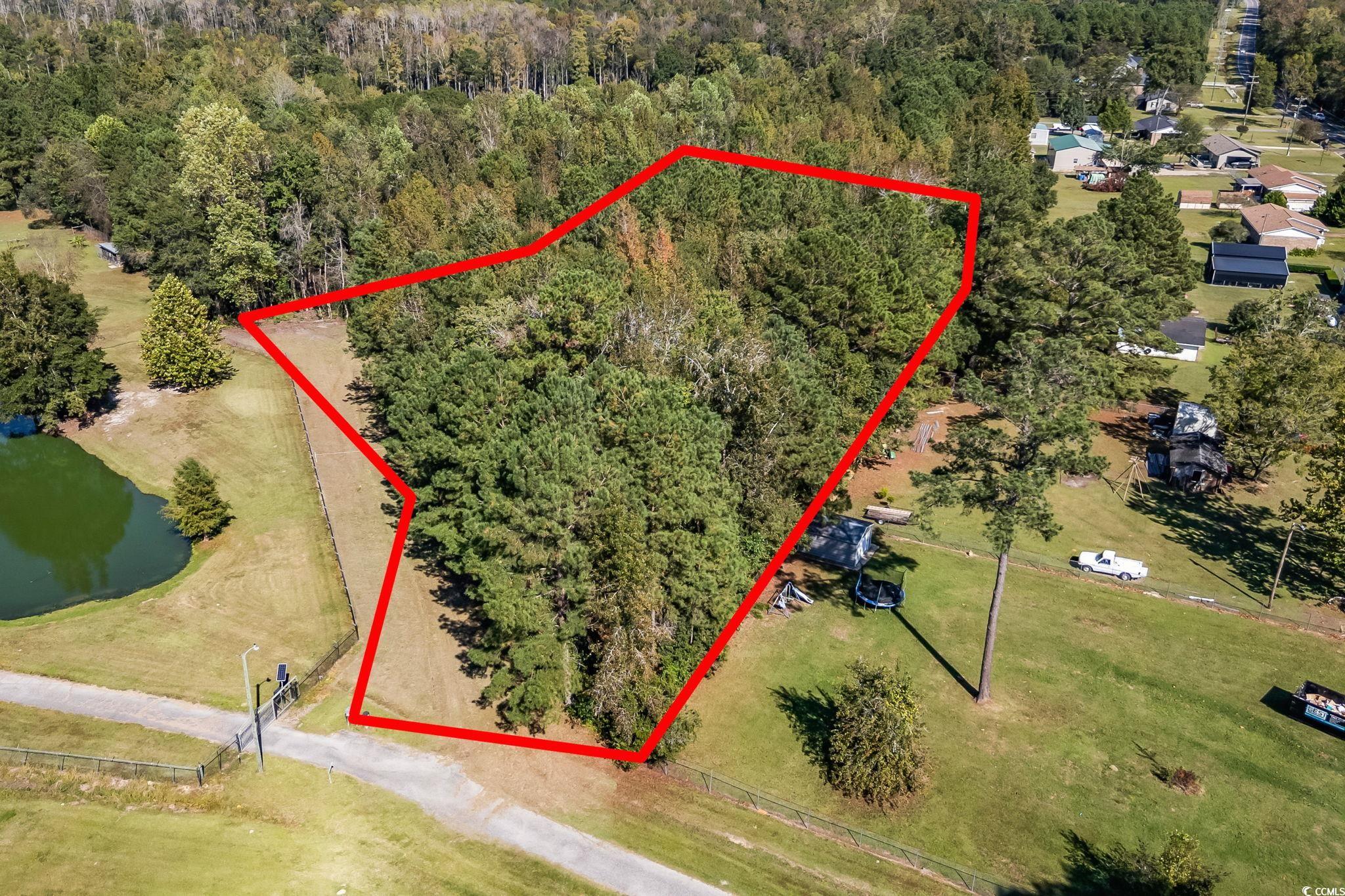 472 Highway 472 Conway, SC 29526 - Photo 11 of 30 View of property location featuring a large body of water and property boundaries highlighted