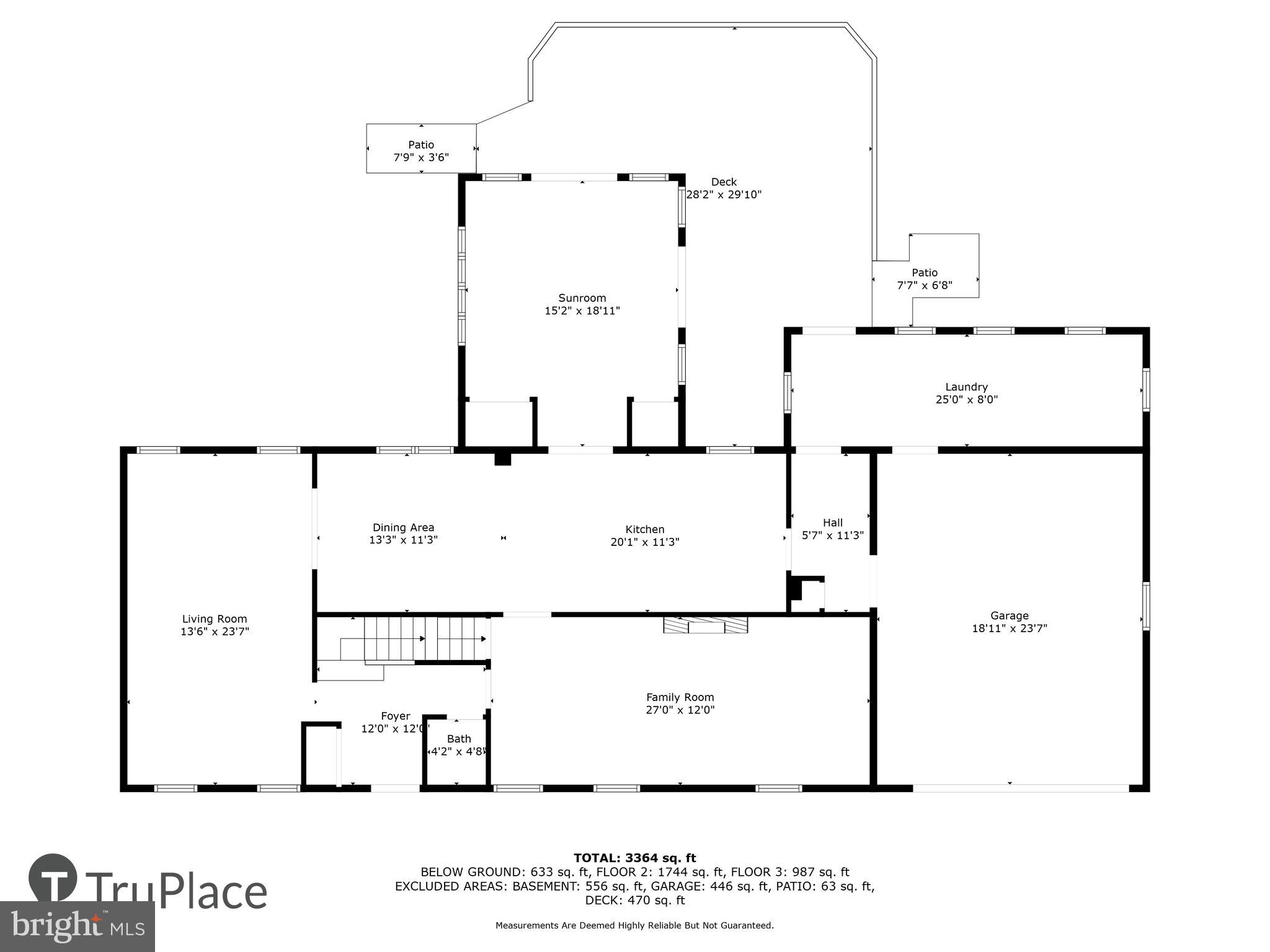 9829 Vale Road Vienna, VA 22181 - Photo 64 of 66 Floorplan Main Level