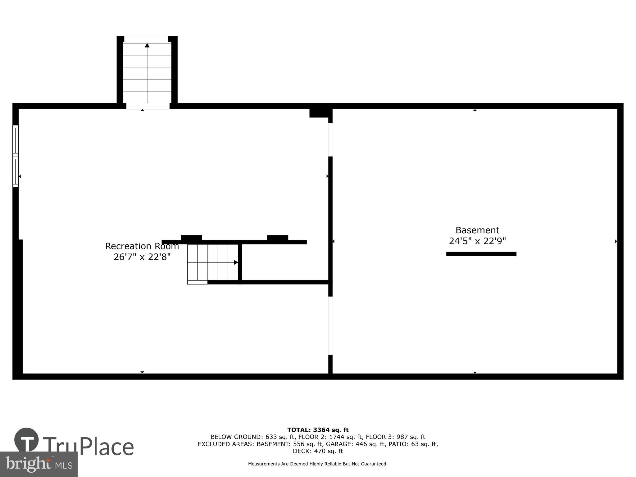 9829 Vale Road Vienna, VA 22181 - Photo 66 of 66 Floorplan Lower Level