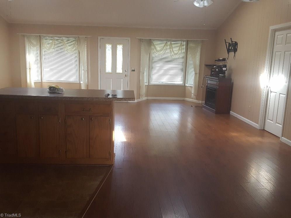 1055 Riverview Rd Extension Lexington, NC 27292 - Photo 23 of 27 Great room - living room, kitchen, dining room area.