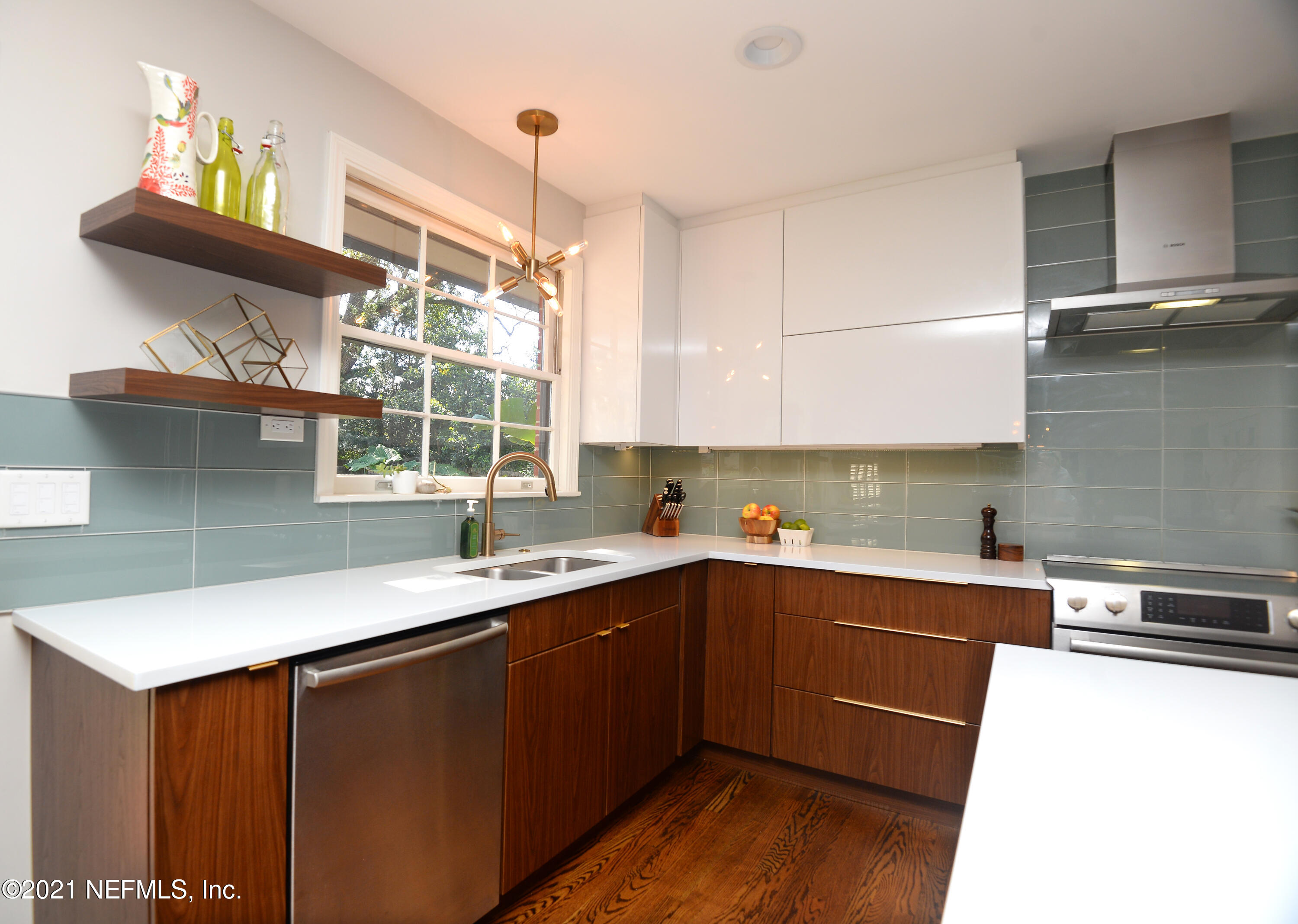 4722 Eton Lane Jacksonville, FL 32210 - Photo 20 of 43 Kitchen View with Dishwasher, Window and