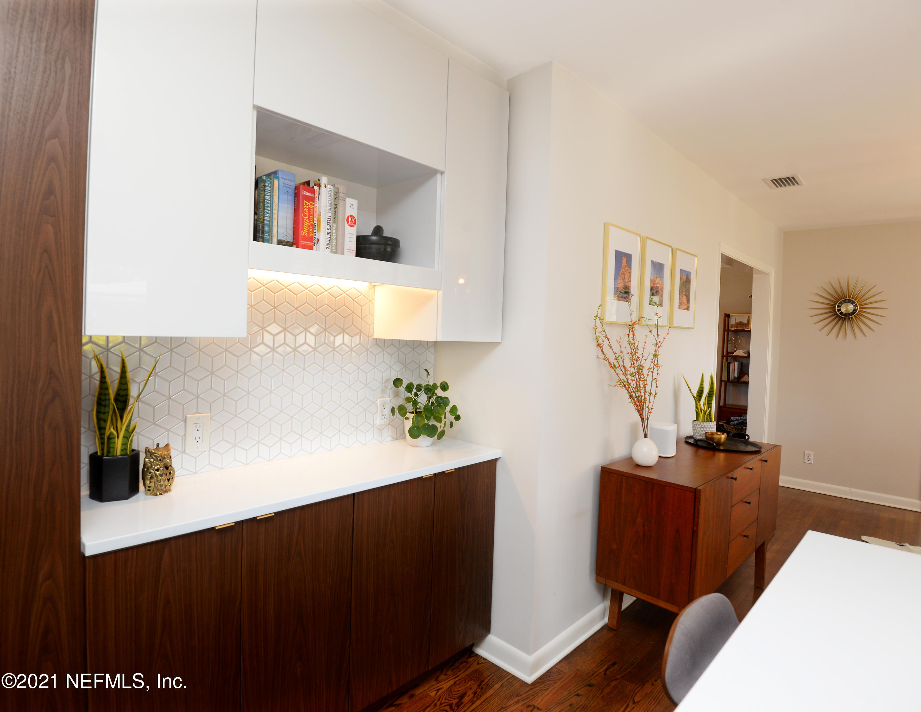 4722 Eton Lane Jacksonville, FL 32210 - Photo 22 of 43 Kitchen Cabinetry View from Island View