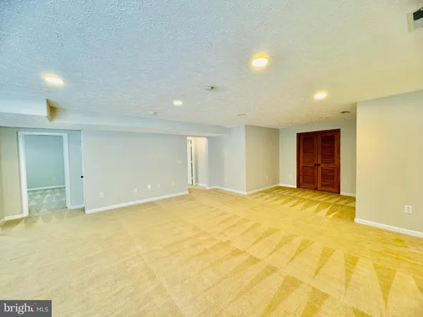a view of empty room