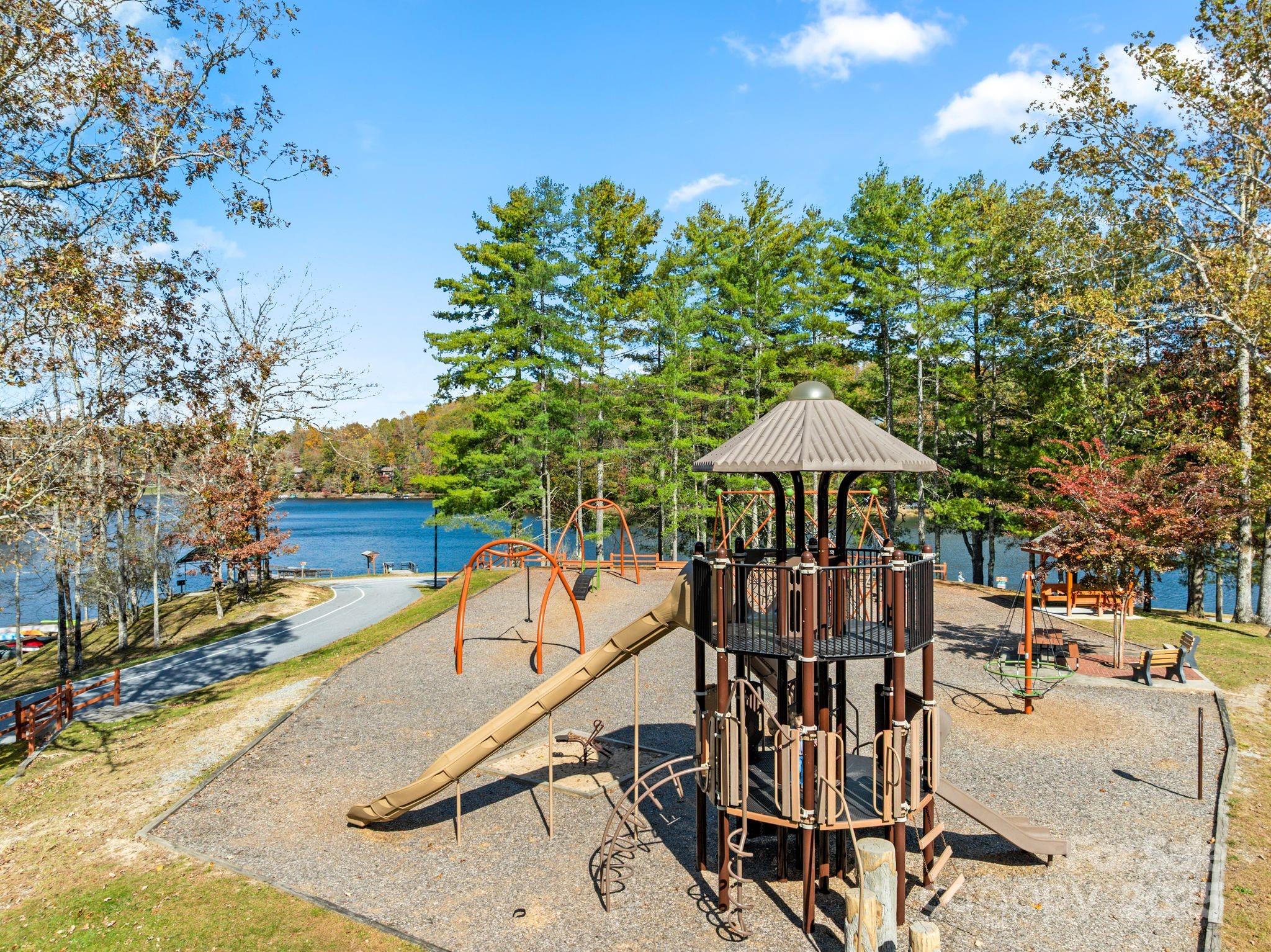 Tbd Connestee Trail Brevard, NC 28712 - Photo 44 of 48 a view of a swimming pool with a patio