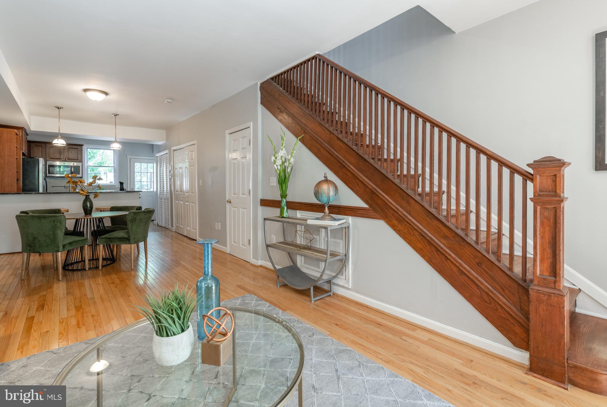 1538 Constitution Avenue Northeast Washington, DC 20002 - Photo 2 of 26 Open living and dining space