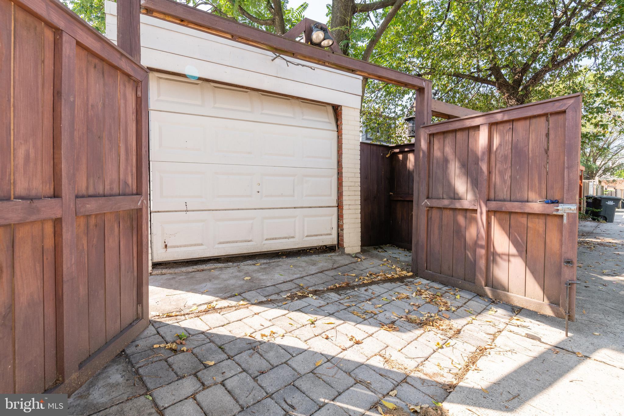 1538 Constitution Avenue Northeast Washington, DC 20002 - Photo 26 of 26 Garage is accessed from the rear alley.
