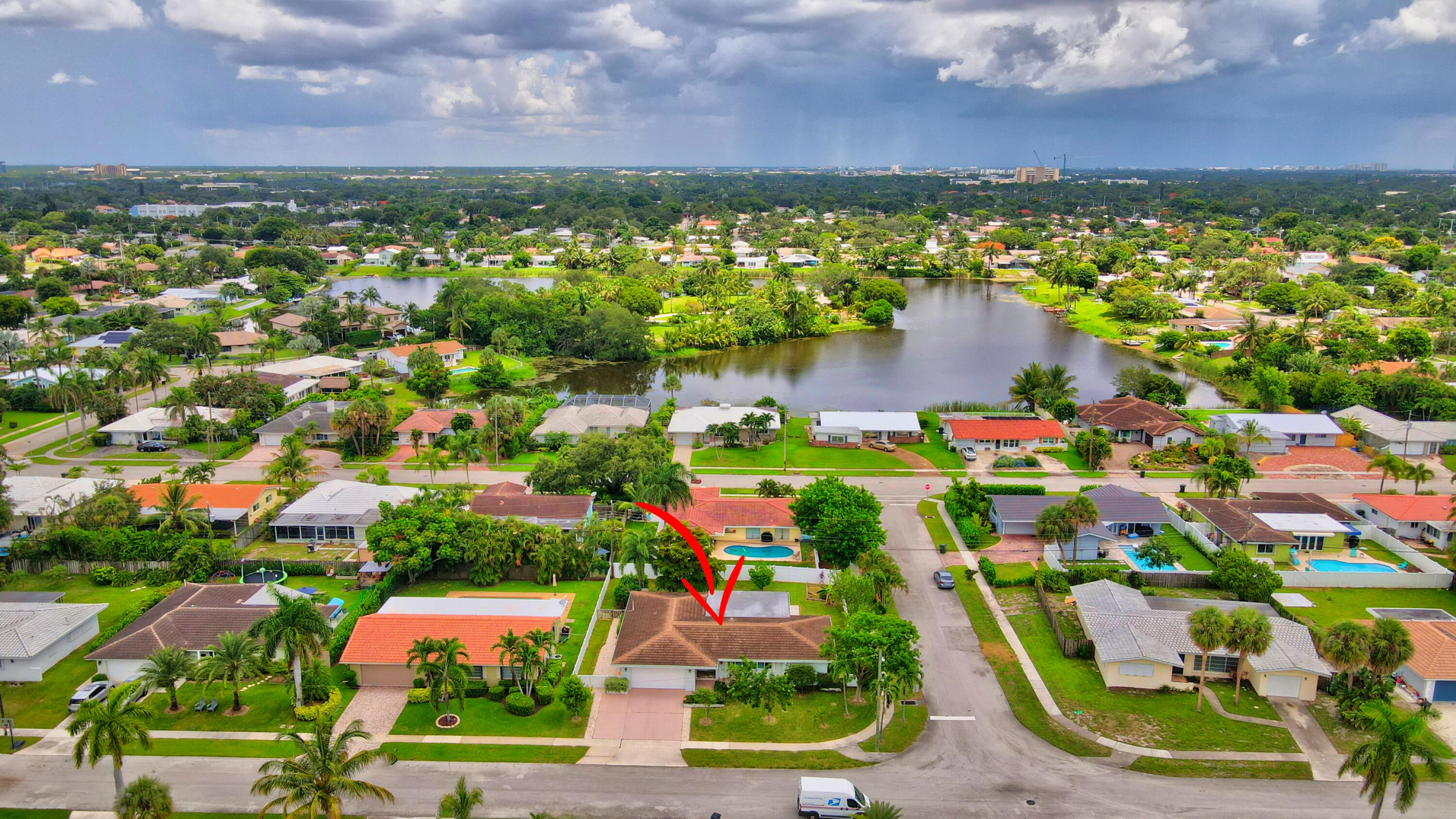 1101 Southwest 12th Street Boca Raton, FL 33486 - Photo 47 of 51 Aerial