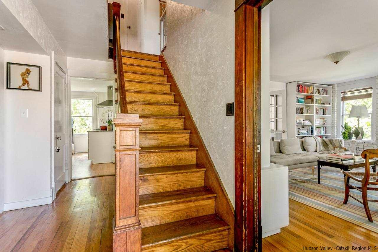 807 Leeds Athens Road Athens, NY 12015 - Photo 14 of 29 a view of entryway and hall with wooden floor