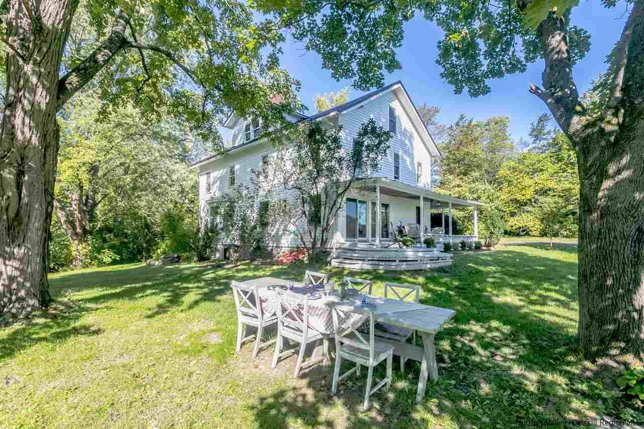 807 Leeds Athens Road Athens, NY 12015 - Photo 28 of 29 a view of house with backyard and outdoor seating