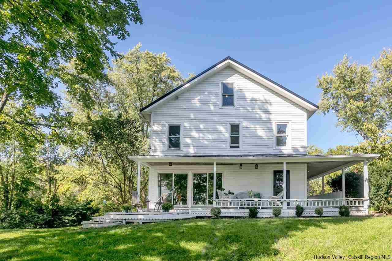 807 Leeds Athens Road Athens, NY 12015 - Photo 29 of 29 a front view of a house with garden