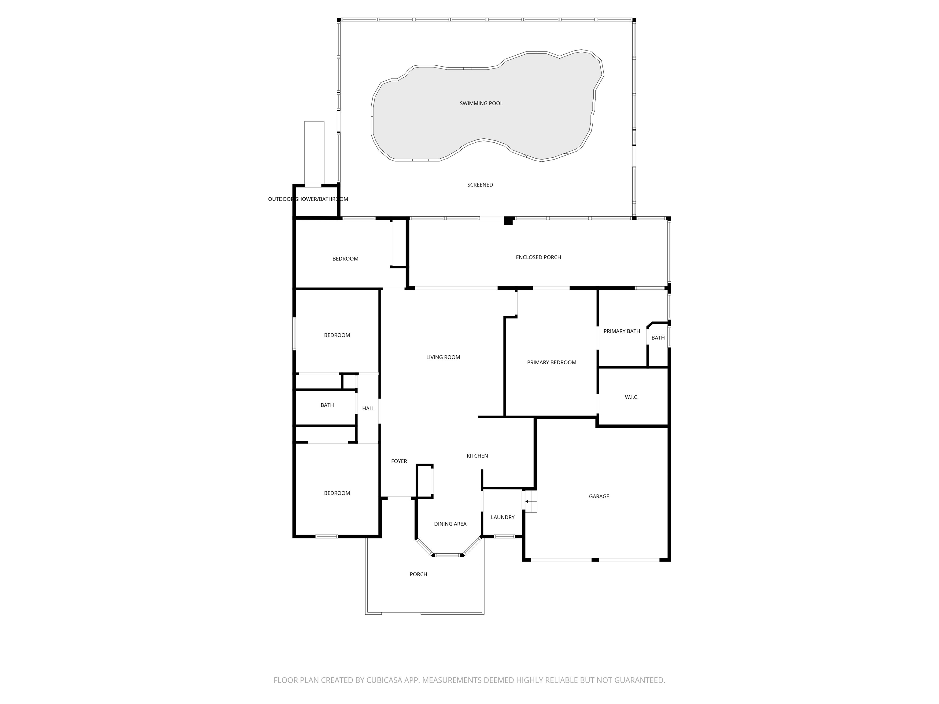 1184 Overdale Road St. Augustine, FL 32080 - Photo 75 of 75 View of floor plan / room layout