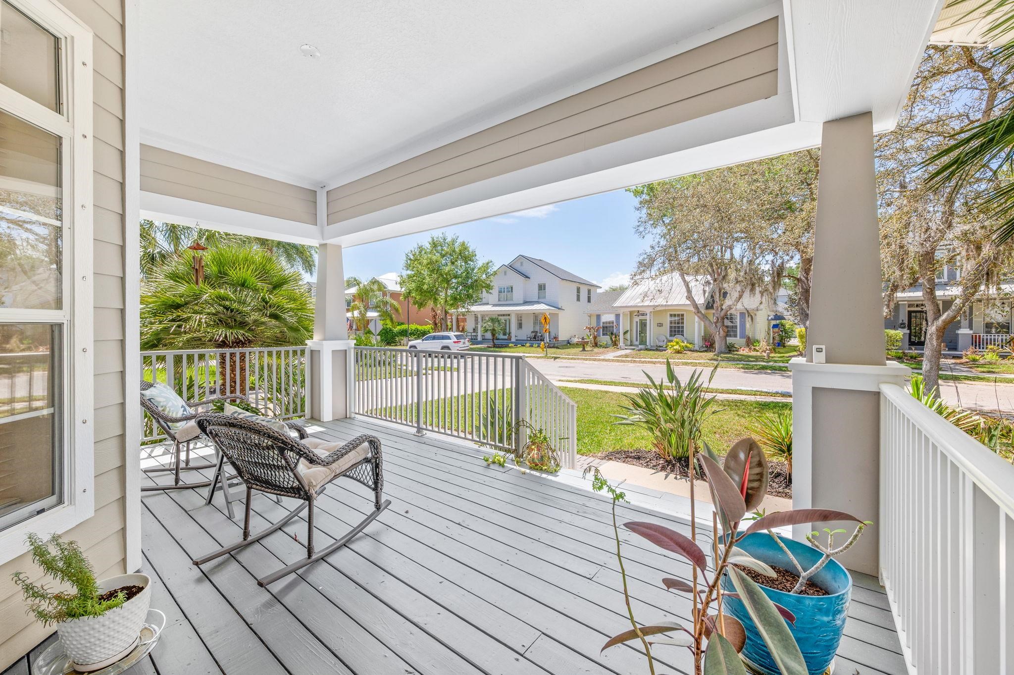 1184 Overdale Road St. Augustine, FL 32080 - Photo 47 of 75 Porch featuring a residential view