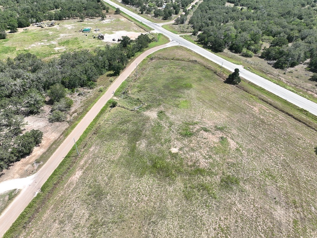 4810 Burke Road Flatonia, TX 78941 - Photo 9 of 18 a view of a yard with a staircase
