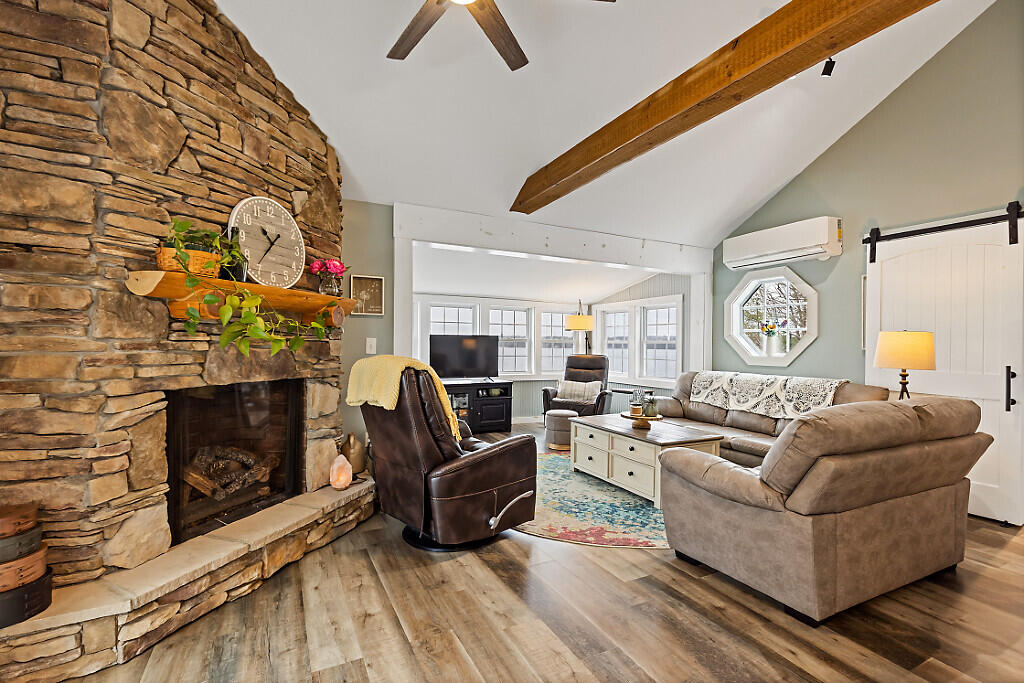 39 White Fish Road Winslow, ME 04901 - Photo 7 of 31 Fireplaced Living Room