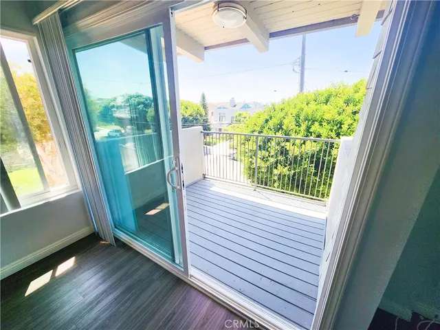 a view of a garden from a window