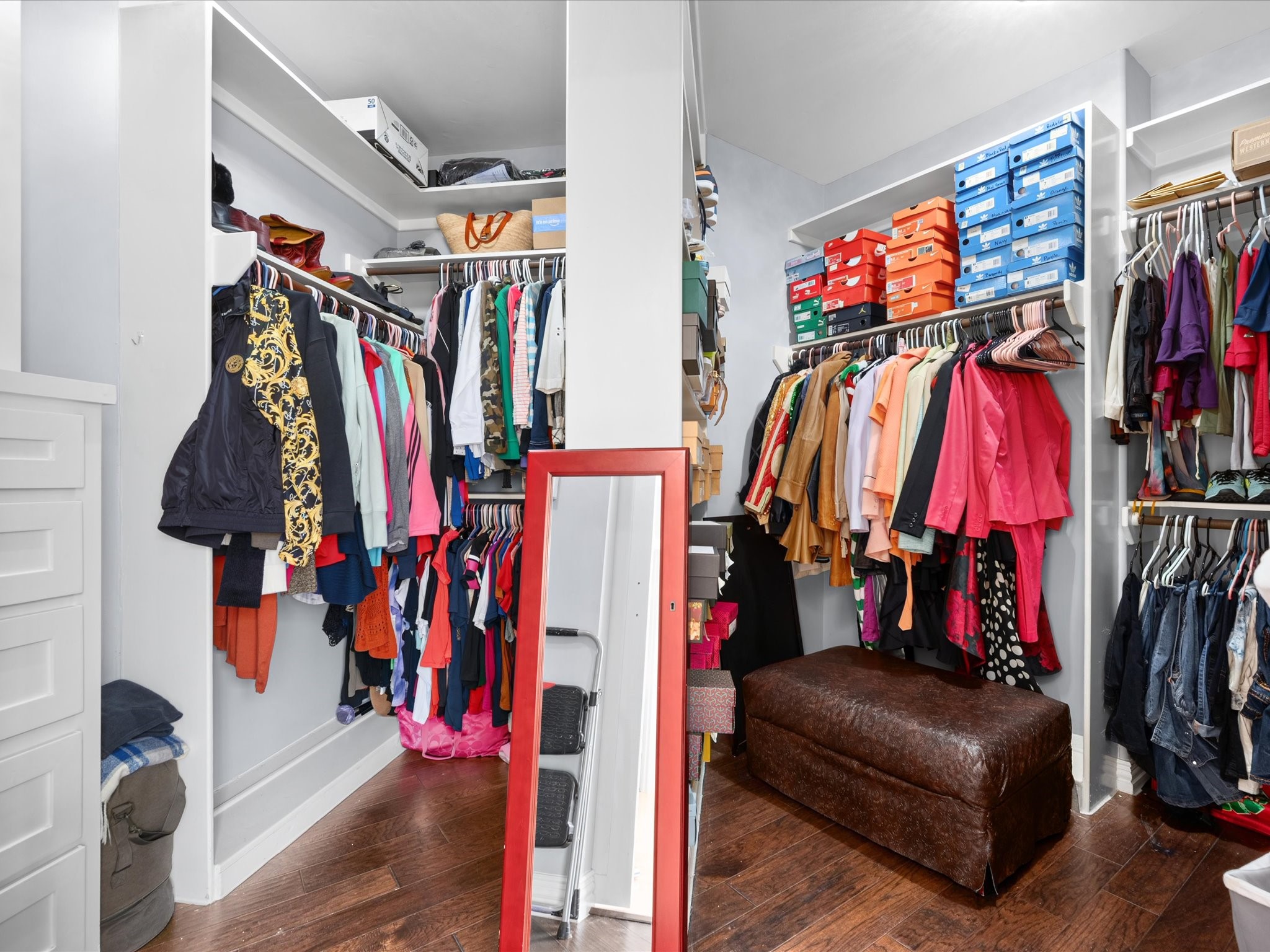 16123 Lafone Drive Spring, TX 77379 - Photo 23 of 47 Exceptionally spacious, the oversized walk-in closet offers abundant storage and organization options to accommodate even the most extensive wardrobe.