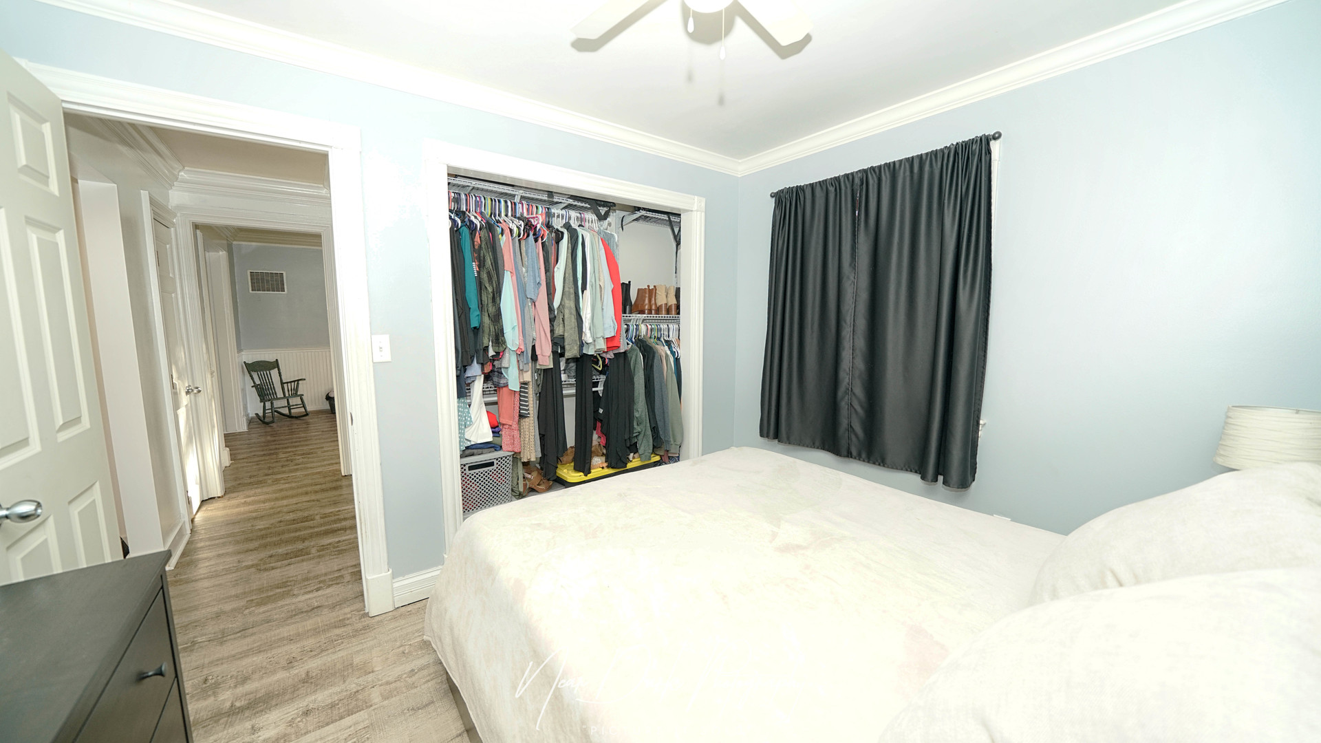 34966 North Forest Avenue Ingleside, IL 60041 - Photo 18 of 46 a bed room with a bed and a walk in closet