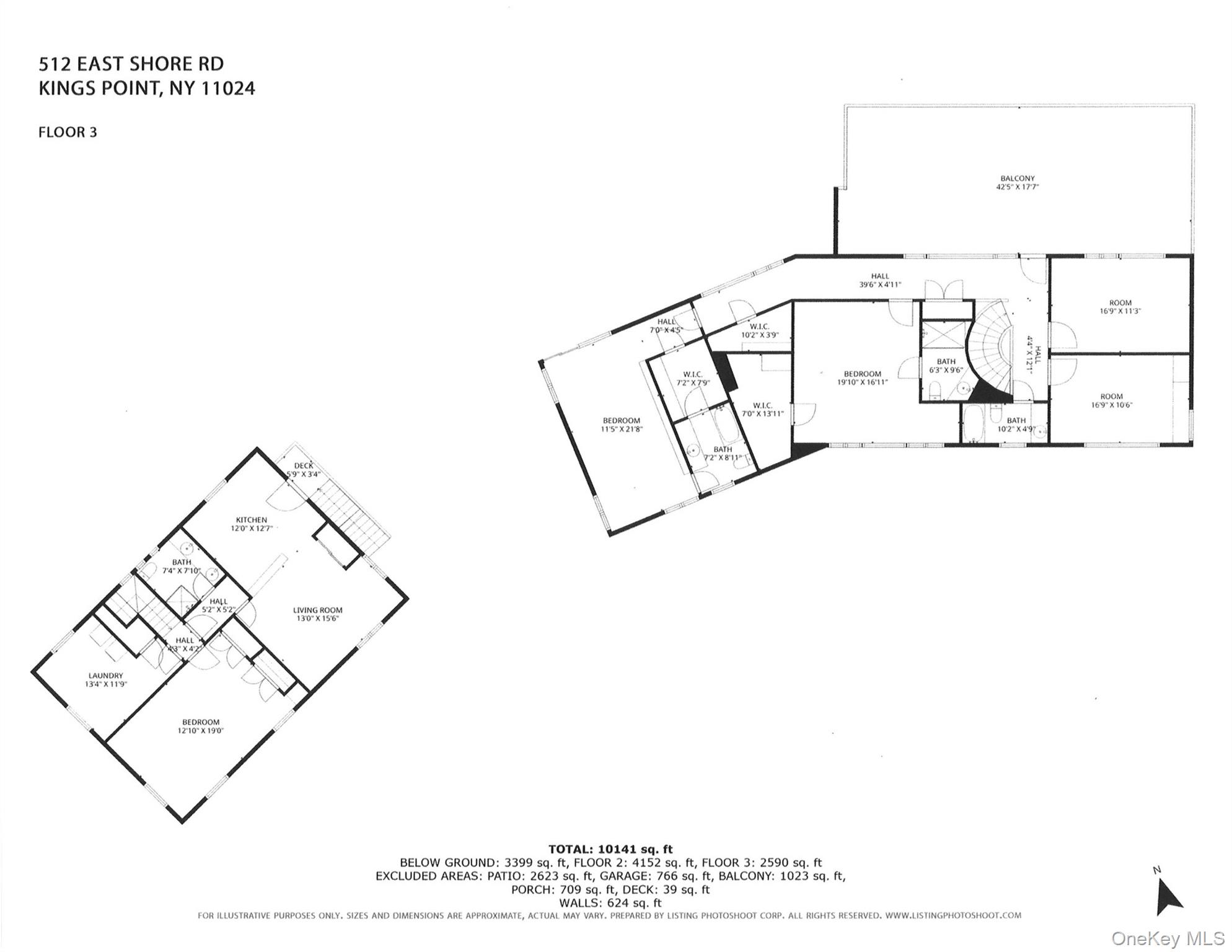 512 East Shore Road Great Neck, NY 11024 - Photo 45 of 46 a picture of floor plan