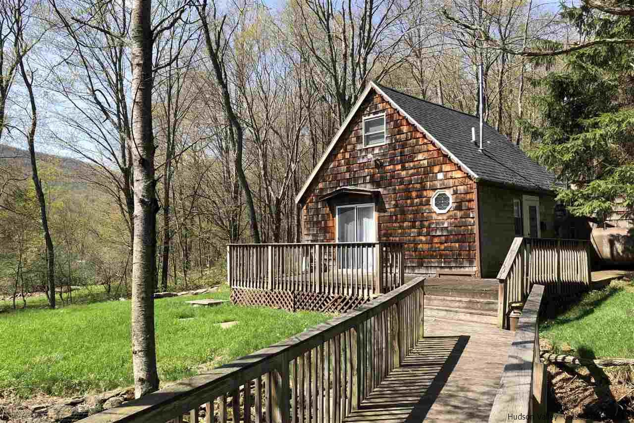 608 Cartwright Road Roxbury, NY 12421 - Photo 1 of 17 a view of house with outdoor and trees