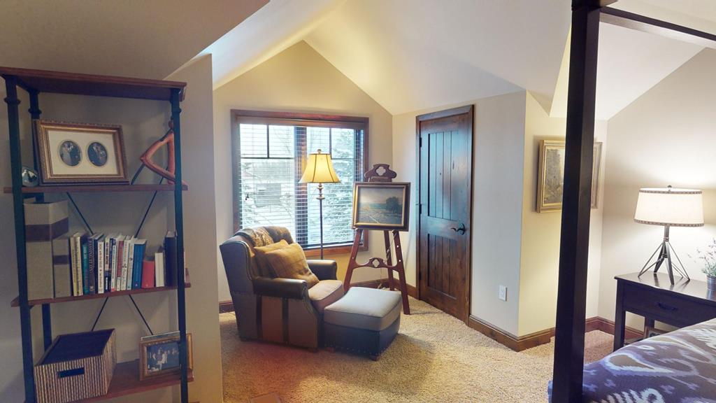 616 North 3rd Street, Unit 211 McCall, ID 83638 - Photo 35 of 52 Upstairs Bedroom Lakeview Sitting Area