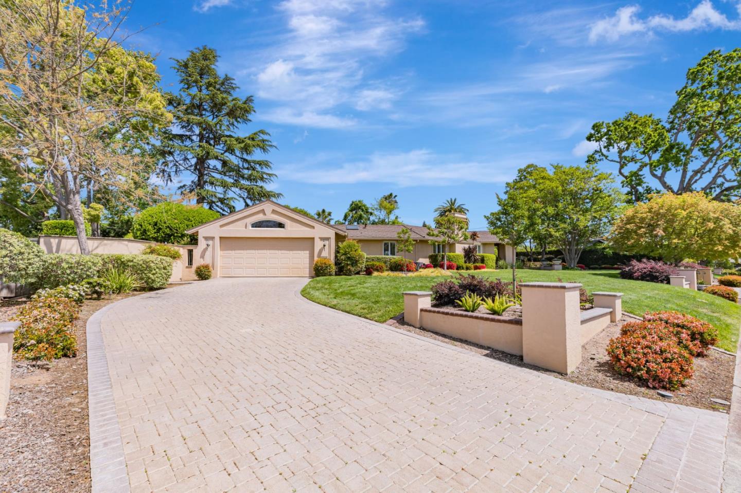 3231 Fieldcrest Drive Sacramento, CA 95821 - Photo 2 of 95 a front view of a house with a yard and garage