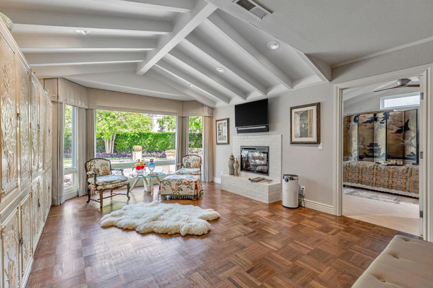 3231 Fieldcrest Drive Sacramento, CA 95821 - Photo 44 of 95 a living room with furniture large window and flat screen tv