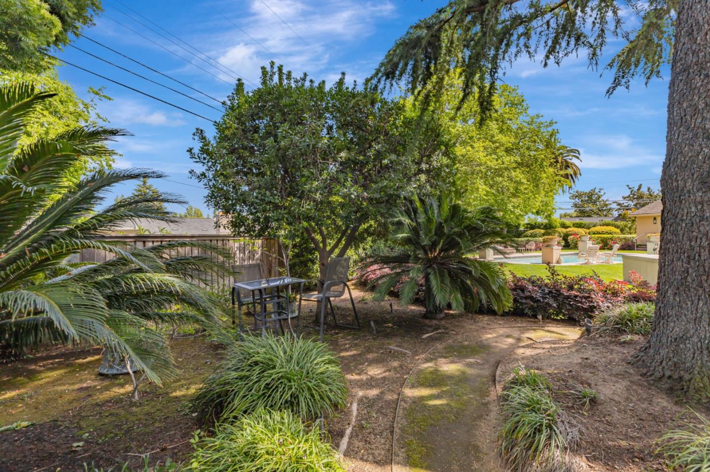3231 Fieldcrest Drive Sacramento, CA 95821 - Photo 70 of 95 a backyard of a house with table and chairs potted plants