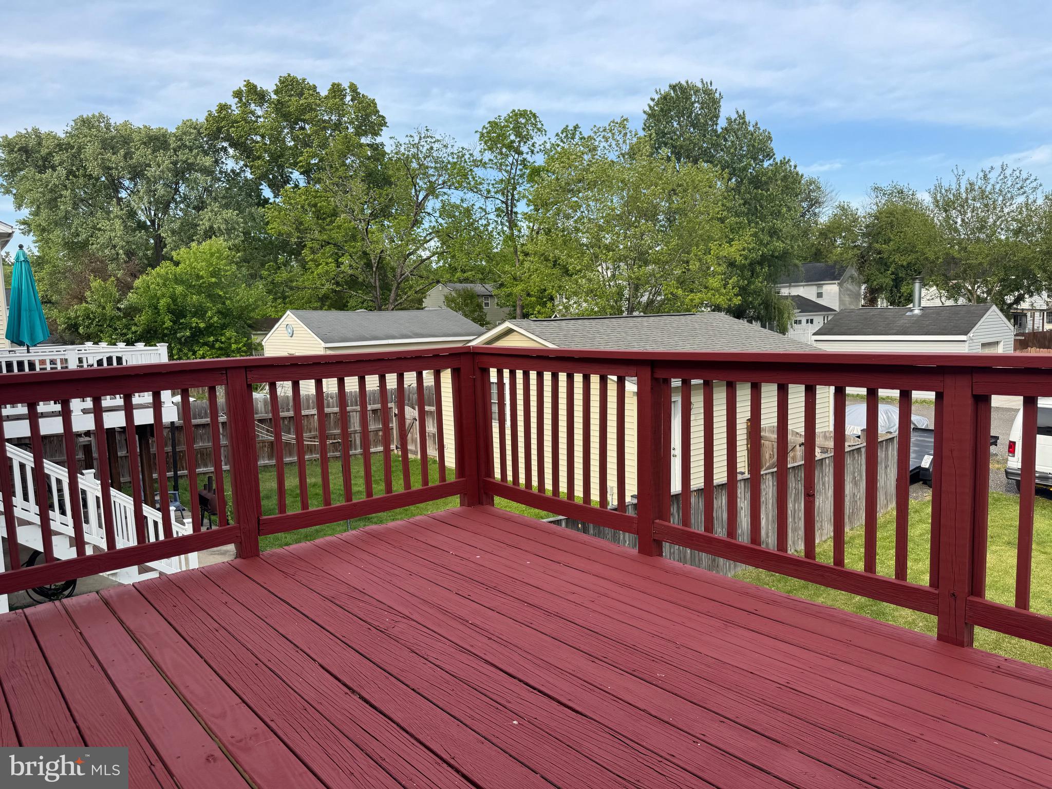 212 11th Street Laurel, MD 20707 - Photo 28 of 39 a view of wooden deck