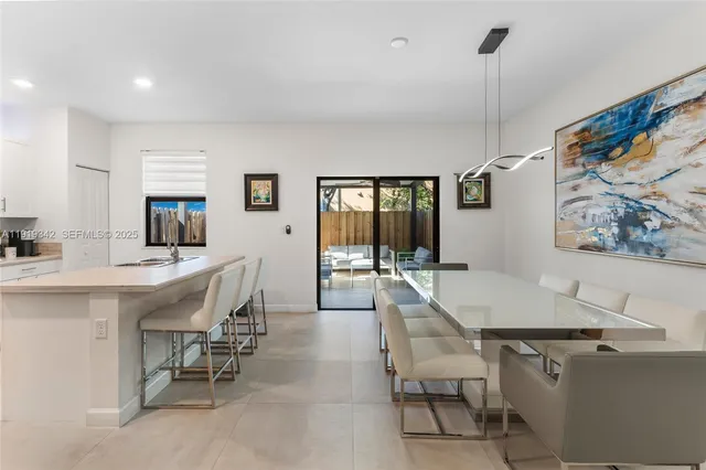 a workspace with furniture and window