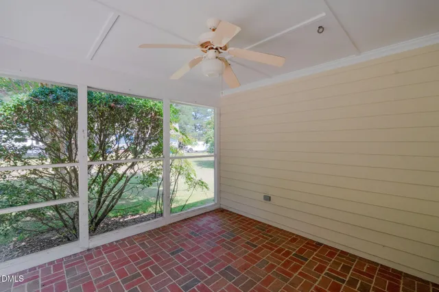 wooden floor in an empty room