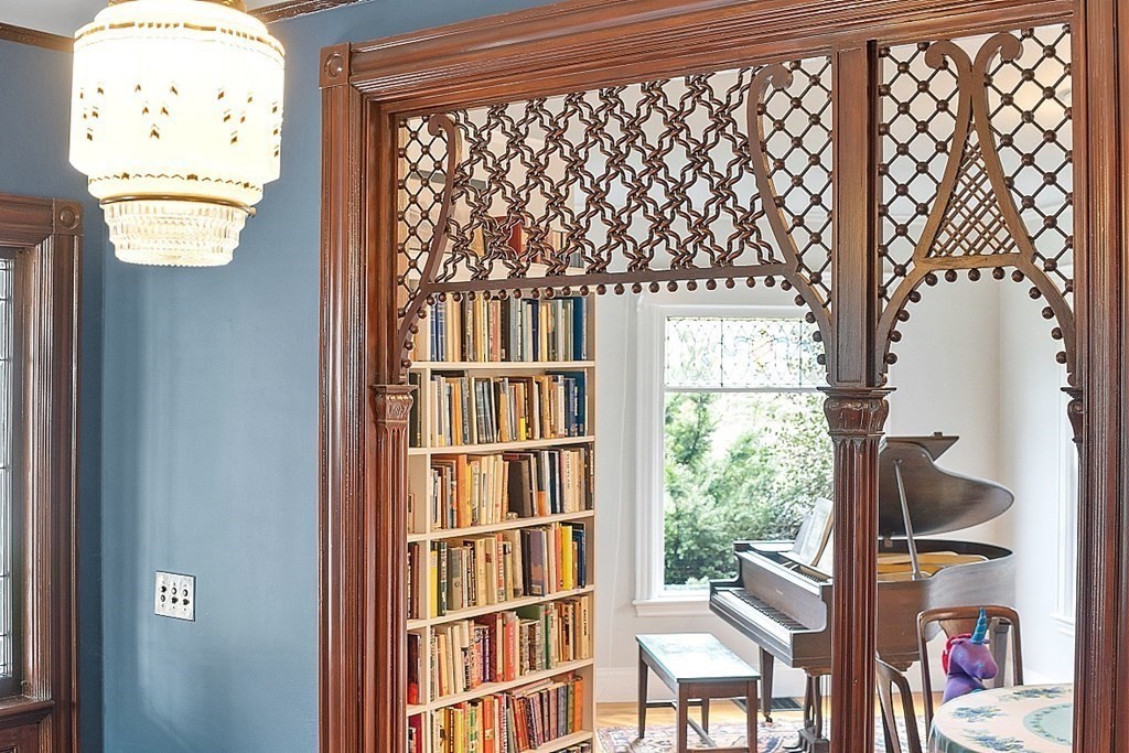 23 Wellesley Park Boston, MA 02124 - Photo 12 of 42 a view of a balcony with wooden floor and furniture