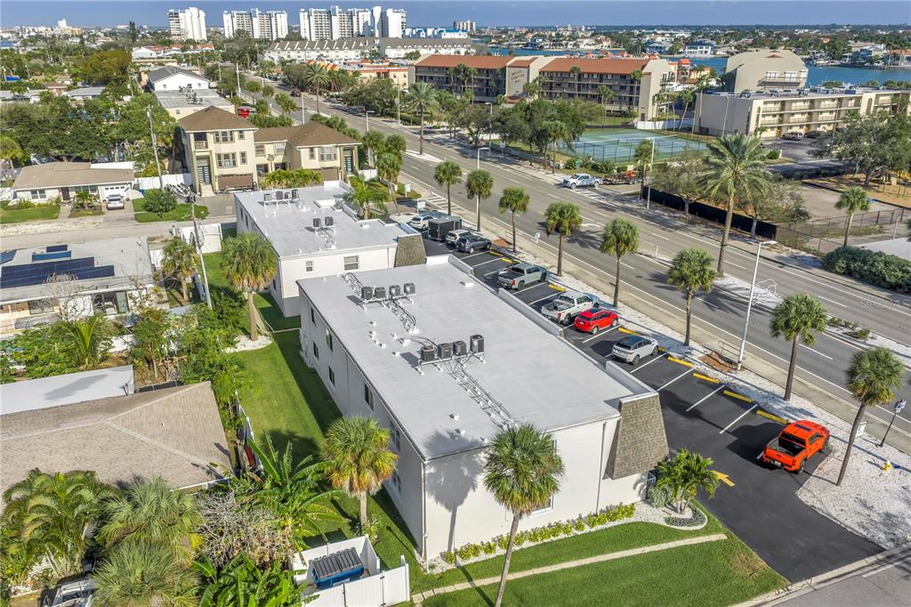 8630 Blind Pass Road, Unit 12 St. Pete Beach, FL 33706 - Photo 10 of 30 an aerial view of a city
