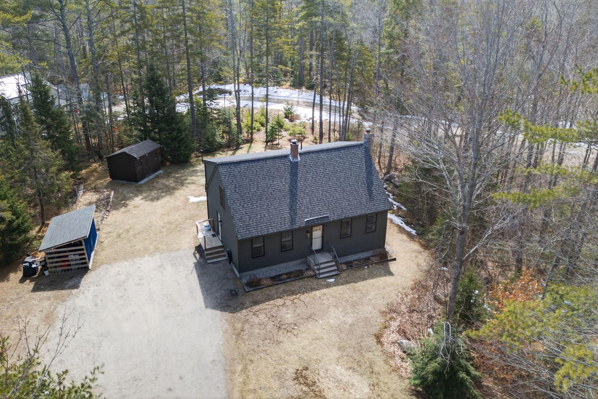 108 Baker Road Freeport, ME 04032 - Photo 31 of 43 Front Aerial