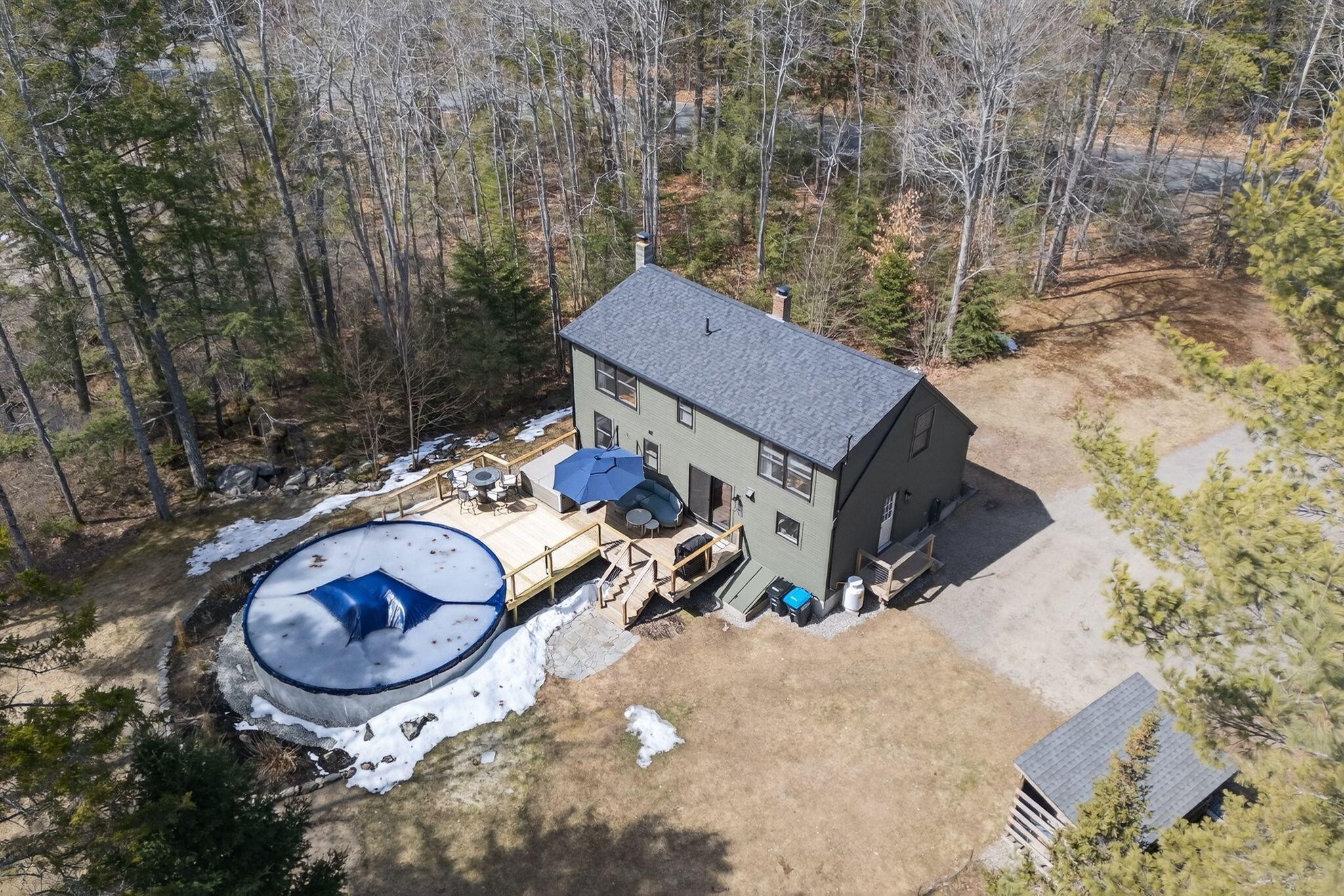 108 Baker Road Freeport, ME 04032 - Photo 32 of 43 Aerial