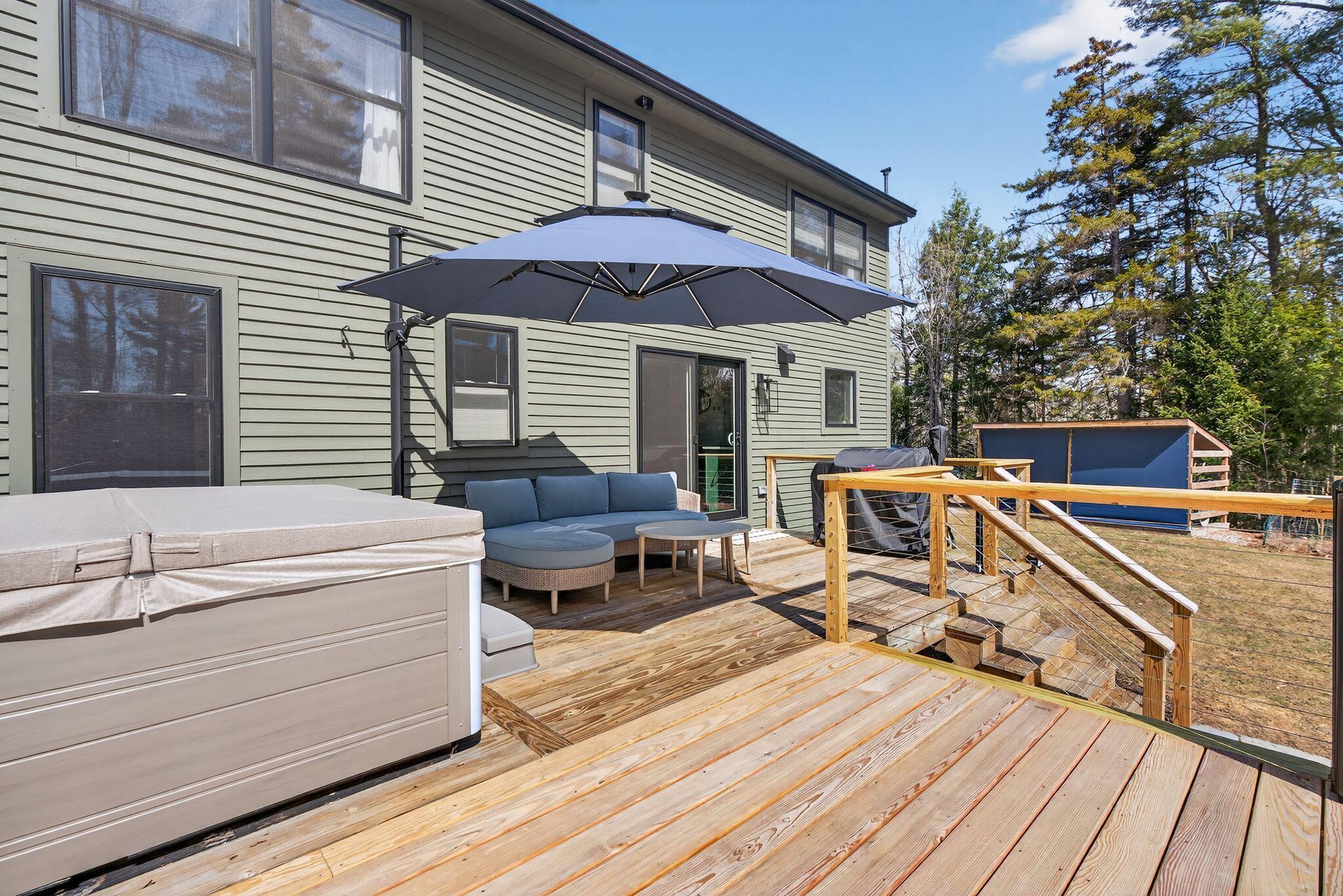 108 Baker Road Freeport, ME 04032 - Photo 33 of 43 Back deck