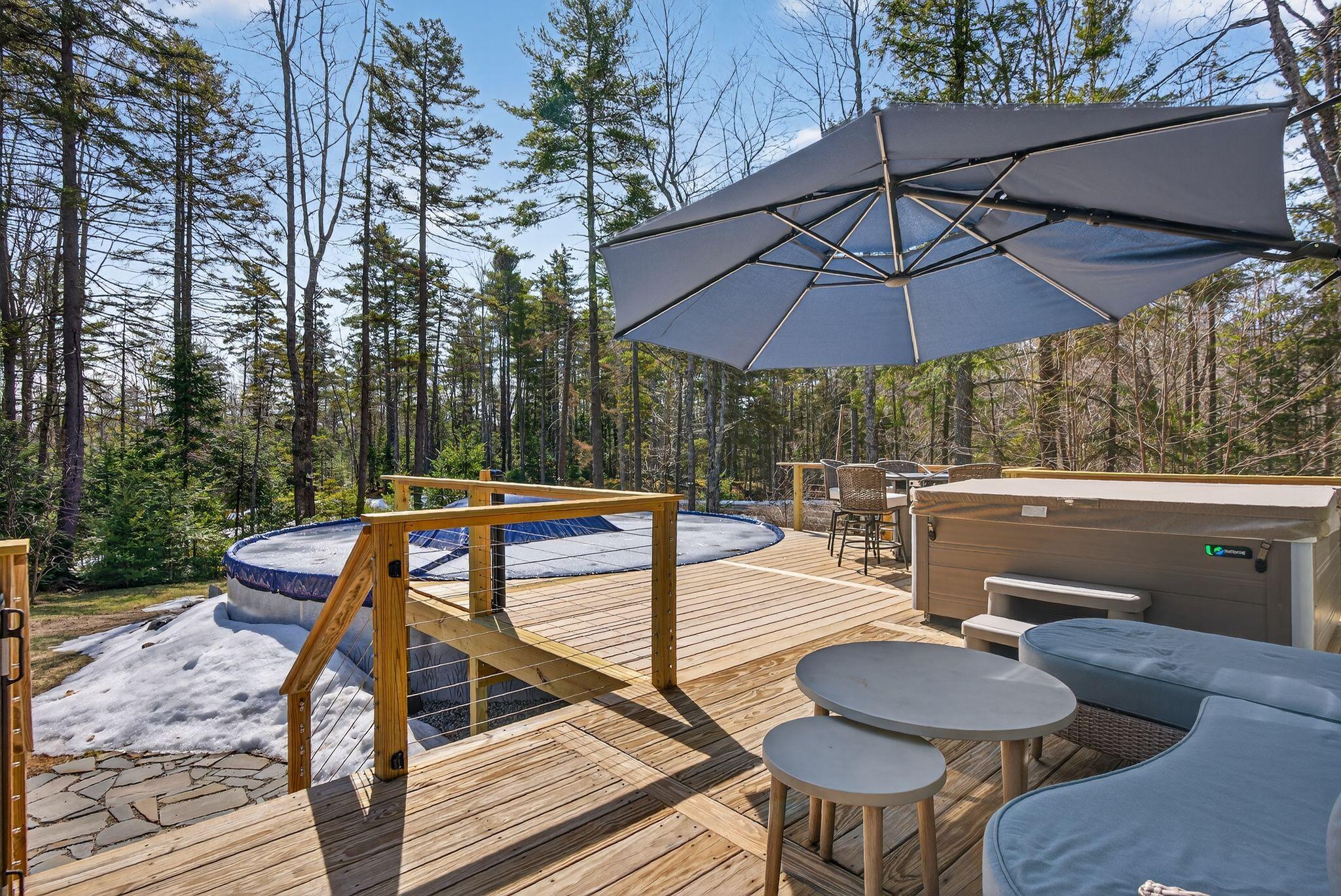 108 Baker Road Freeport, ME 04032 - Photo 39 of 43 Back deck