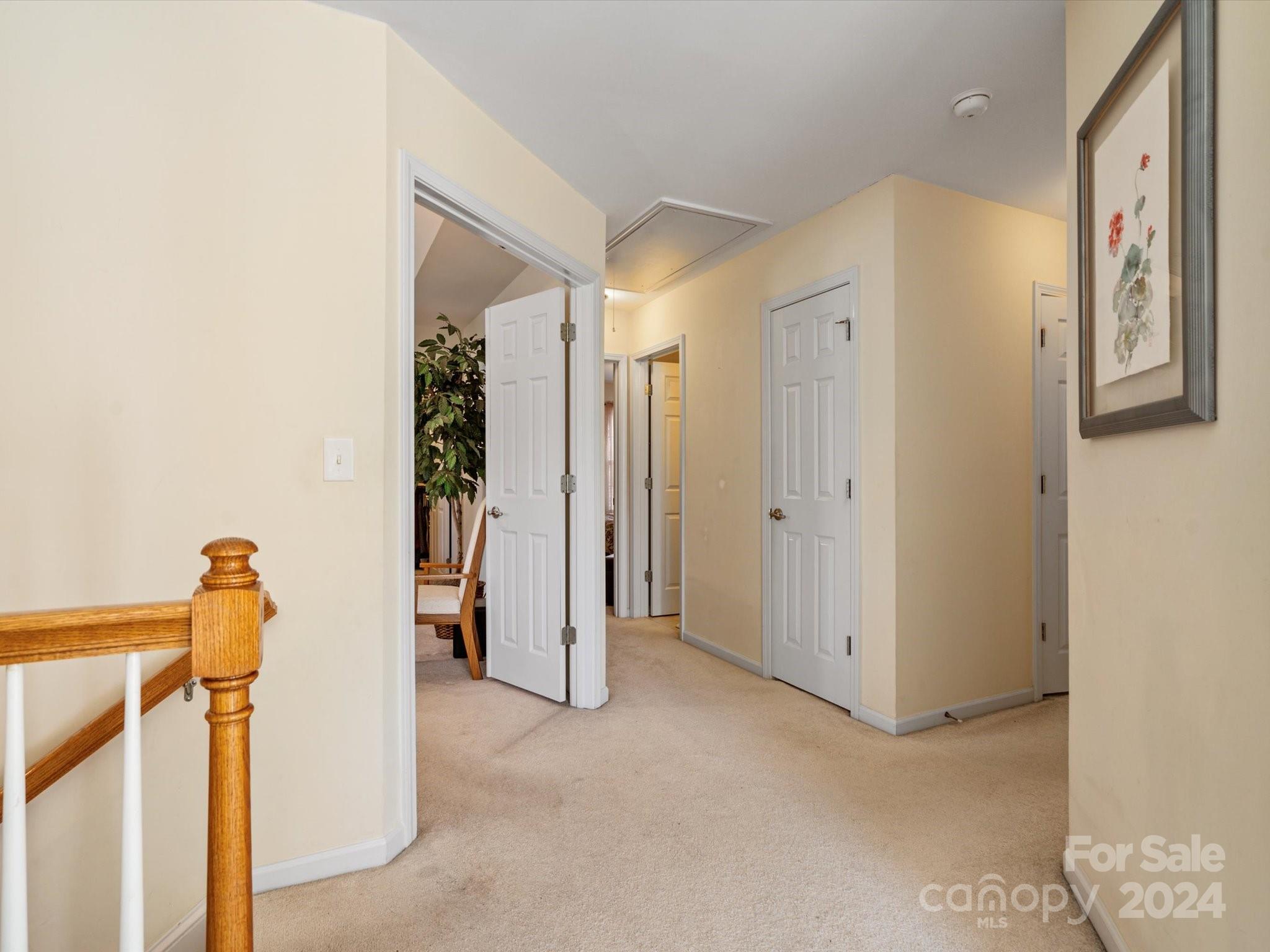 219 Clear Spring Court Fort Mill, SC 29708 - Photo 18 of 38 a view of a hallway with closet and front door