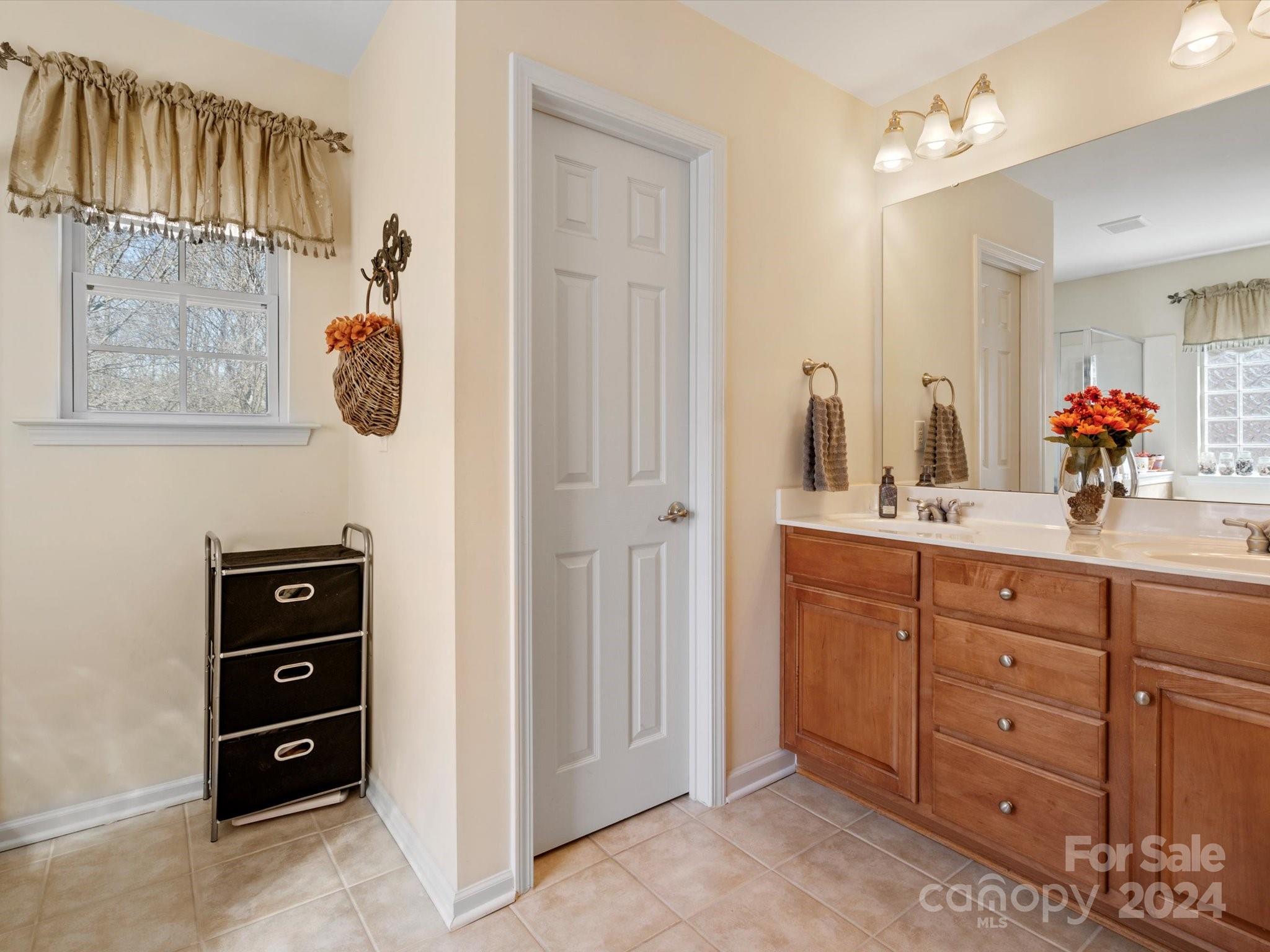 219 Clear Spring Court Fort Mill, SC 29708 - Photo 21 of 38 a bathroom with a sink a vanity and a mirror