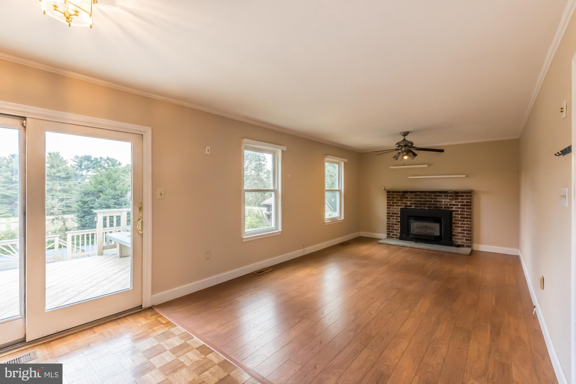 150 Hilton Road Cochranville, PA 19330 - Photo 10 of 31 Family Room - Brick Fireplace