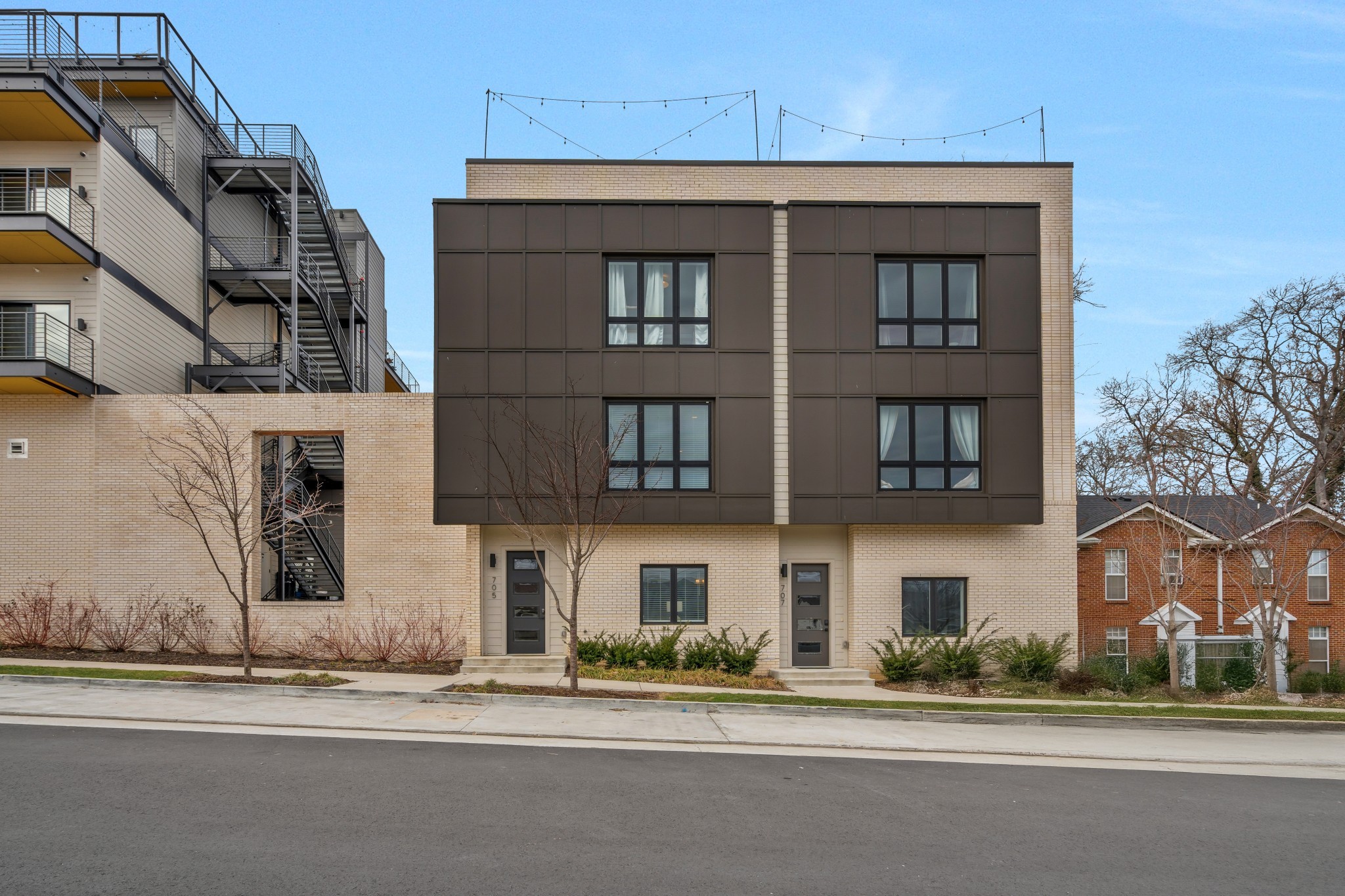 705 27th Avenue North Nashville, TN 37209 - Photo 1 of 41 a front view of a building with a road