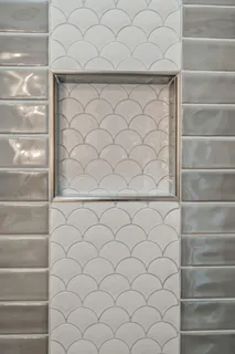 a view of a wooden door and a window