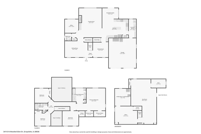 $649,900 | 34115 North Wooded Glen Drive, Grayslake, IL 60030